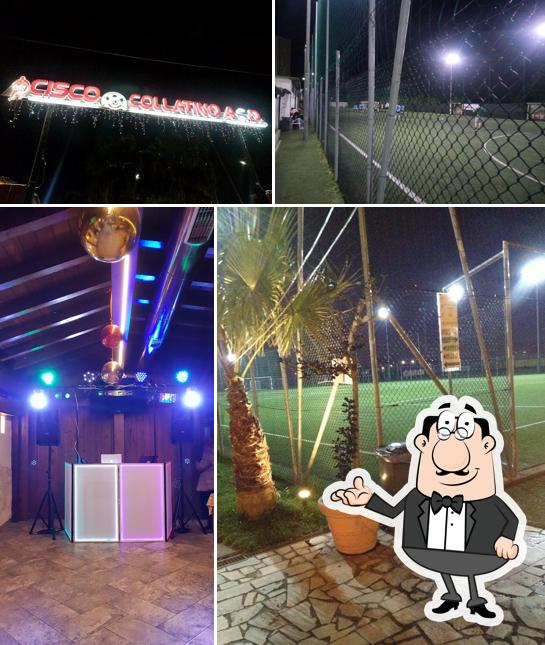 Gli interni di Cisco Collatino Ristorante "offside"