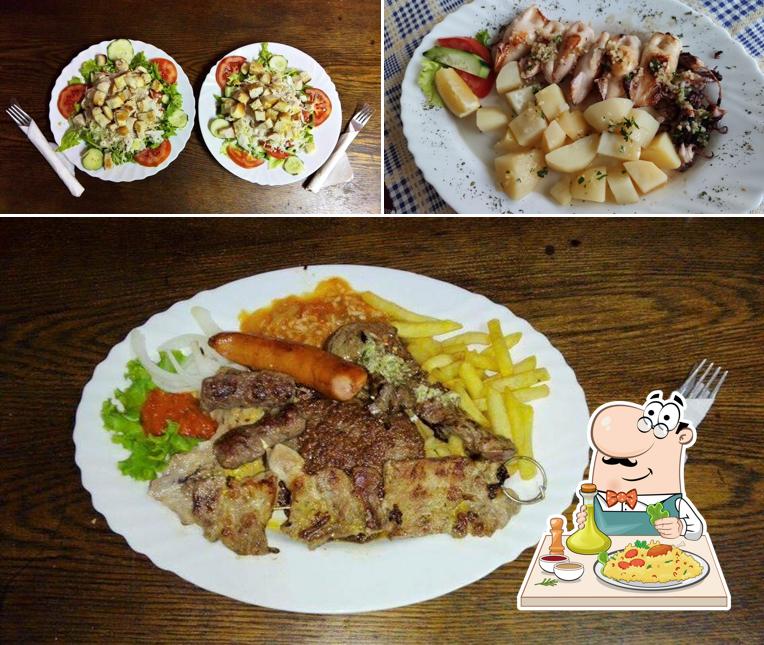 Platti al Restaurant Mimoza, Medulin