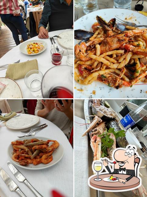 Cibo al Ristorante Al Monaco