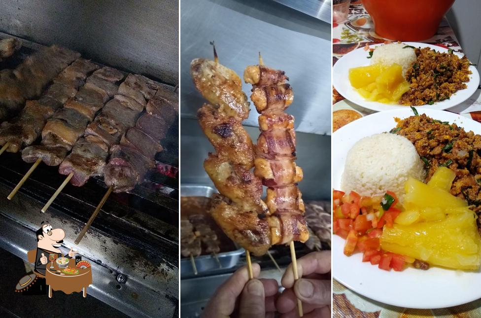 Platos en Bar Brasil