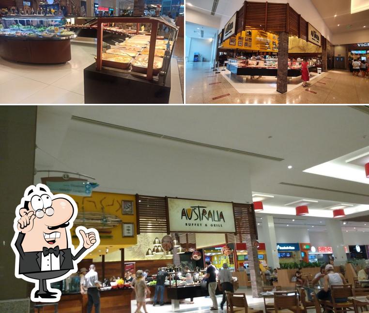O interior do Australia Buffet & Grill