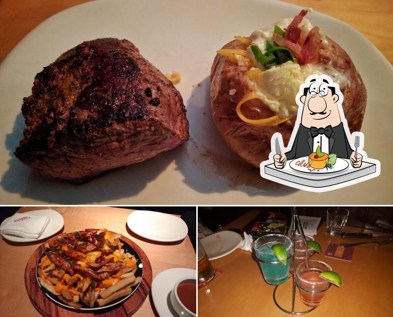 Comida em Outback Steakhouse