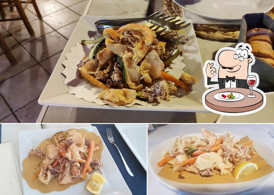 Fritto misto al Ristorante Bagno Delfino