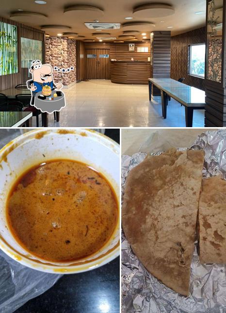 Among various things one can find food and interior at Seven Spices