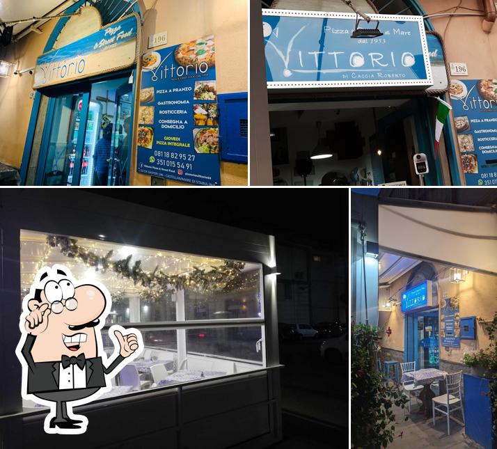 Gli interni di Vittorio Pizza e Sapori di Mare