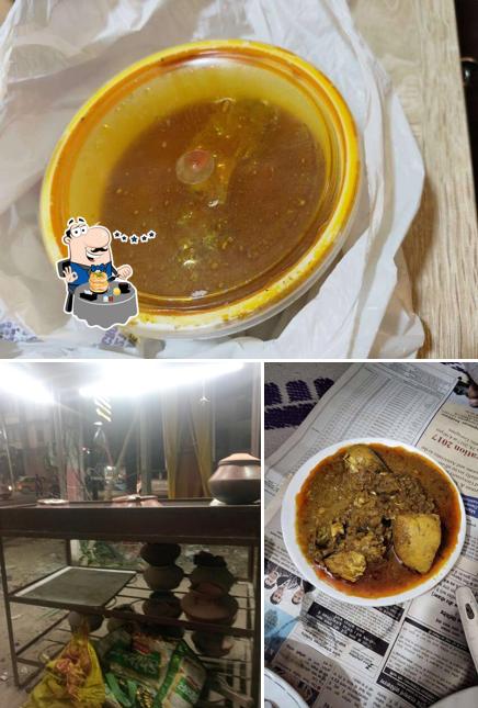 Food at Himanshu champaran chicken handi & mutton handi