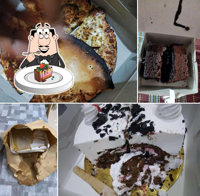 Chocolate cake at Naivedyam Bakery