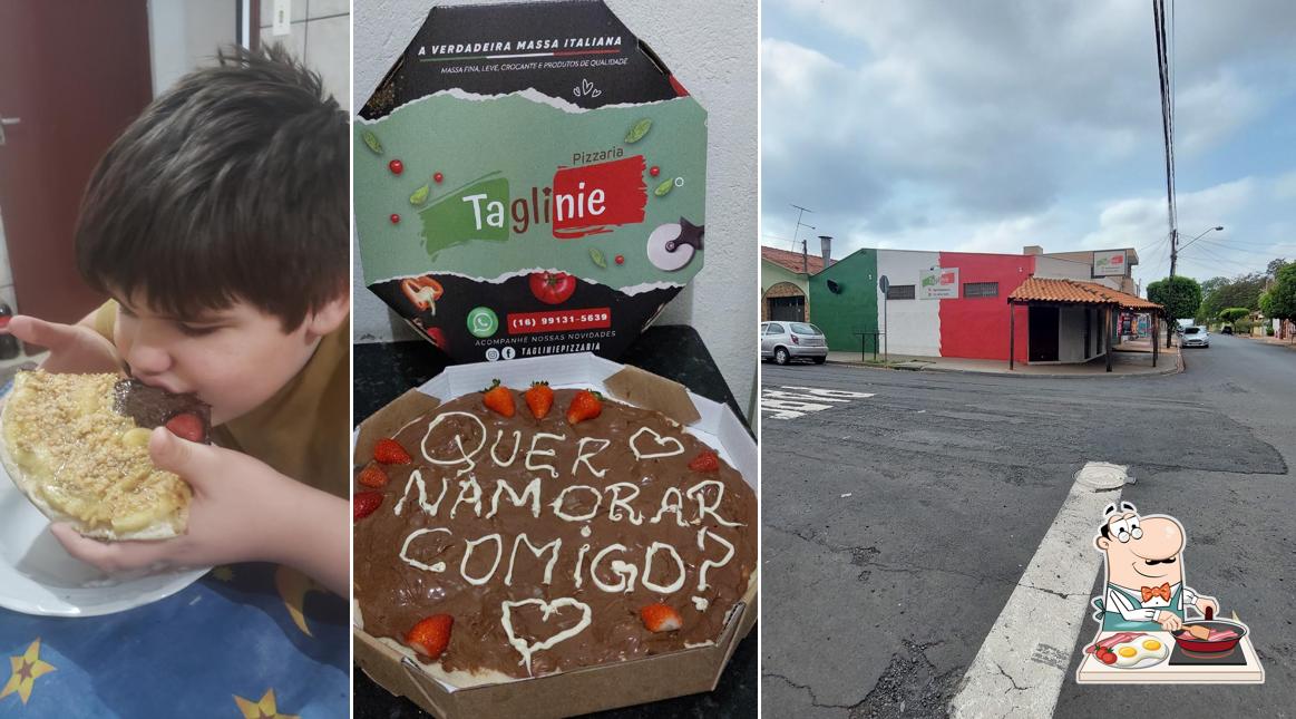 Omeletes em Taglinie Pizzaria