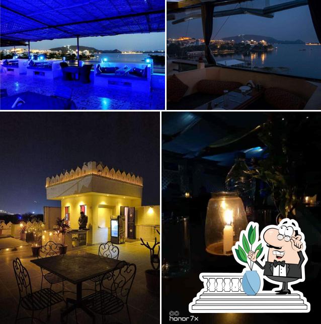 The exterior of Sargam Restaurant