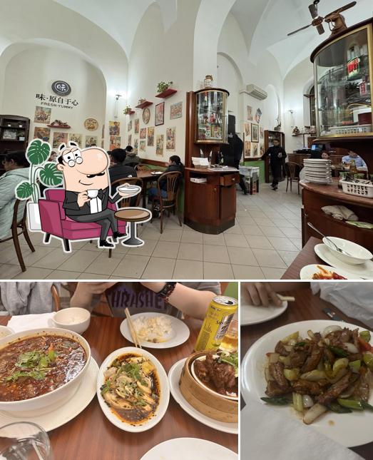 Dai un'occhiata agli interni di Xiangzi Ristorante Cinese