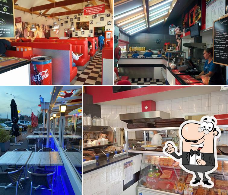 L'intérieur de Snack Factory
