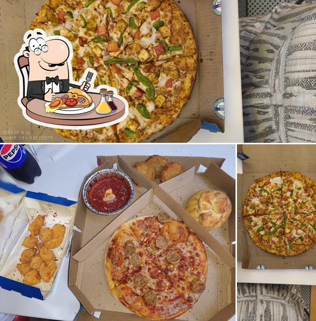 Try out pizza at Domino's Pizza Plutone Mall, Rourkela