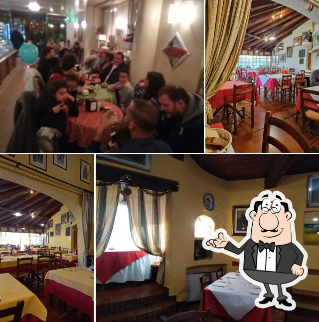 Gli interni di La Staccionata