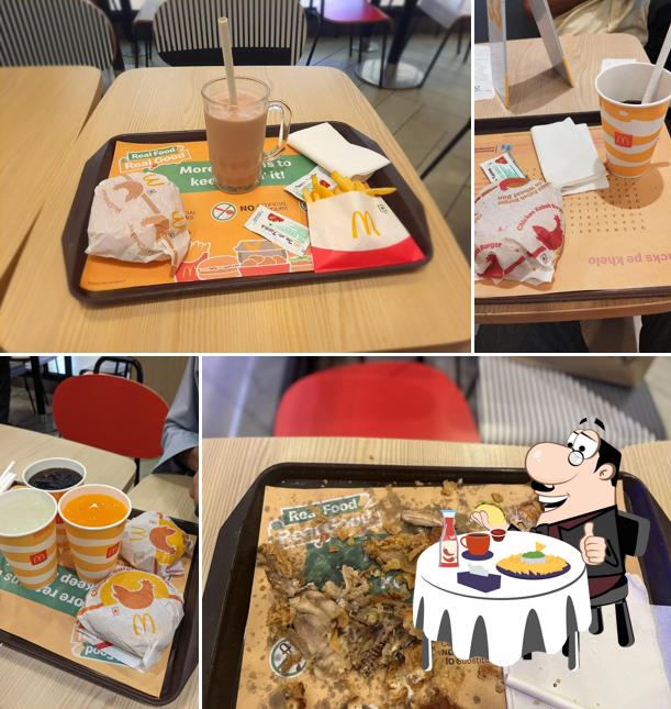 Cheese plate at McDonald's