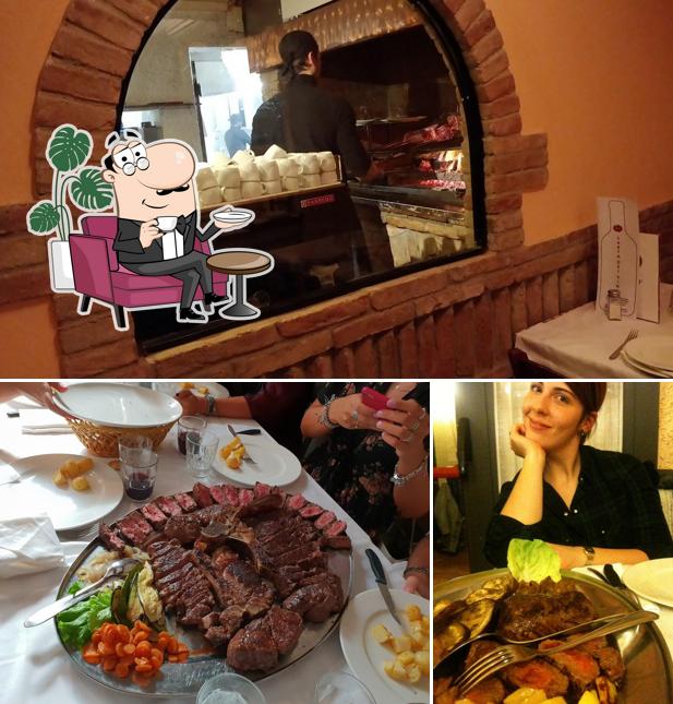 Dai un'occhiata agli interni di Osteria del Macellaio