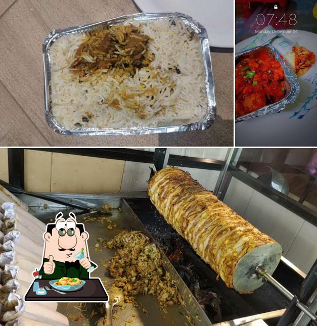 Food at Arabian Treat