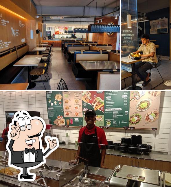 Check out how California Burrito Mexican Kitchen @ Kanakpura looks inside