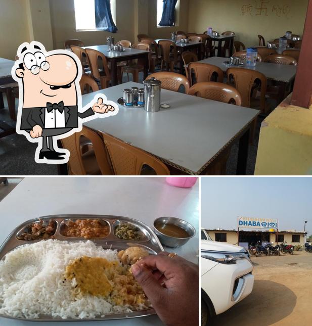 The interior of Gopalpur Highway Dhaba