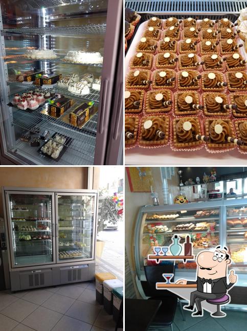 Gli interni di Pasticceria Messina Nicasio