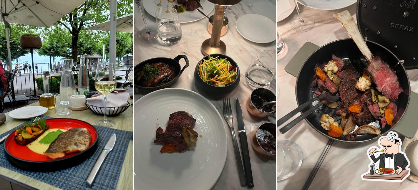 Plats à Restaurant Château d'Ouchy