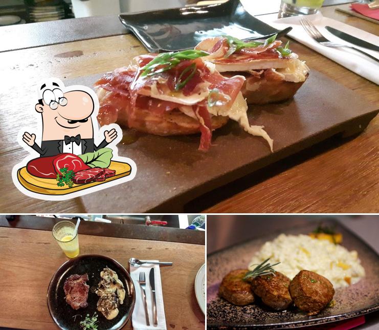 Há uma gama de refeições para os amantes da carne