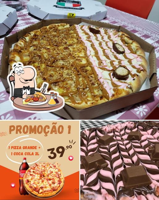 Experimente pizza no Pizzaria Don Salvatore
