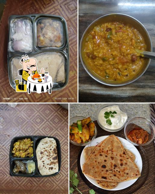 Food at Aahar Tiffins