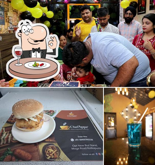 Among various things one can find food and beverage at ChaiApps Kotkapura