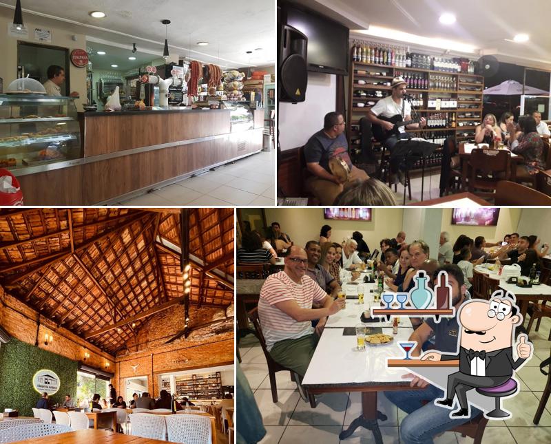 O interior do Choperia Gehren