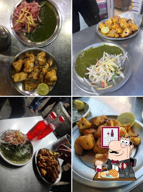 Order meat dishes at Samrat Fish Shop