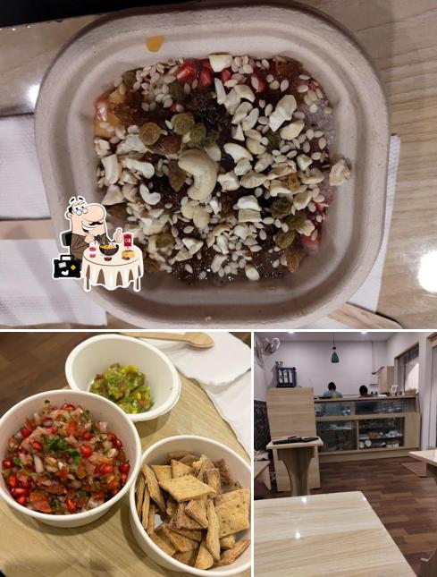 Among various things one can find food and interior at Soups And Salads