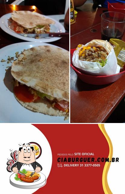 Platos en Cia Burguer