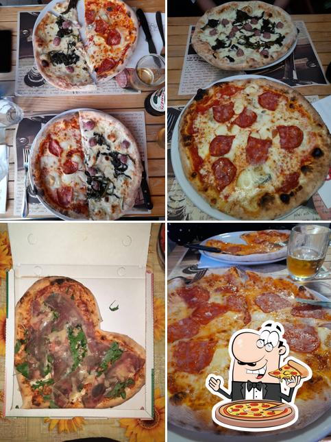 Ordina tra le molte varianti di pizza