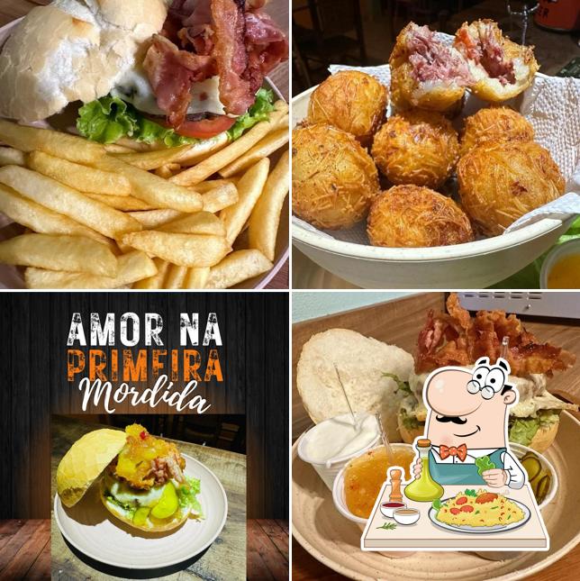 Comida em Assim Assado hamburgueria