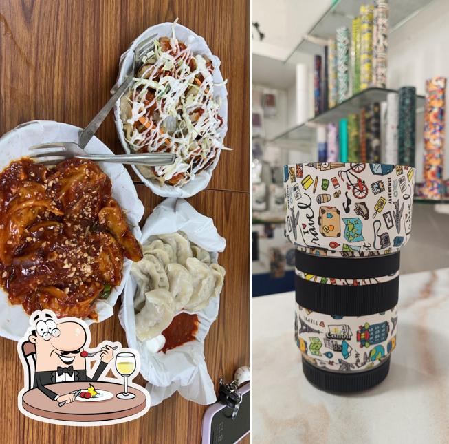 Meals at Evergreen Momo Shop