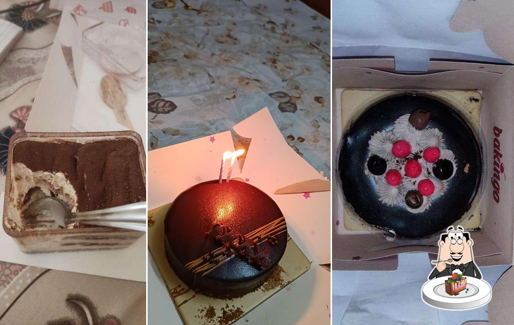 Chocolate cake at Bakingo