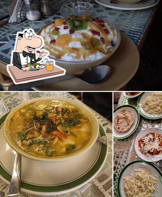 Food at Buddha Cafe