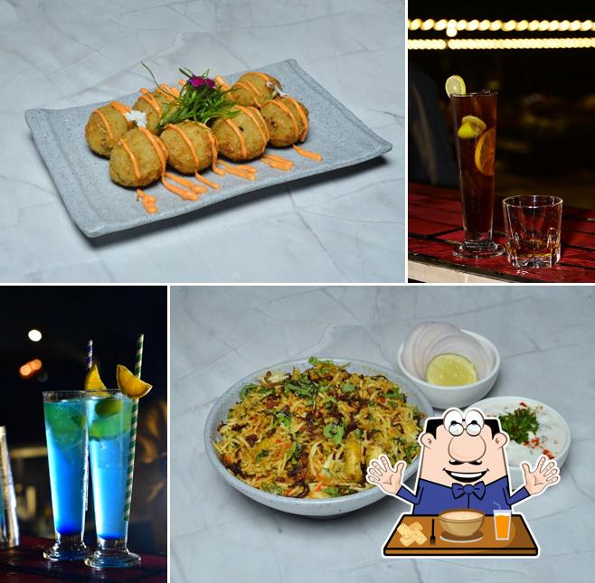 Food at TomTom SkyBar & Club