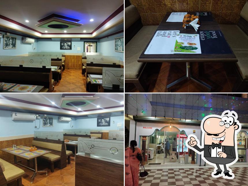 The interior of Vishishta Family Restaurant