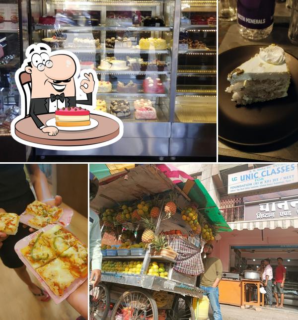Cheesecake at Monginis Cake Shop