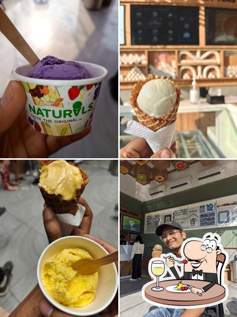 Food at Natural Ice Cream