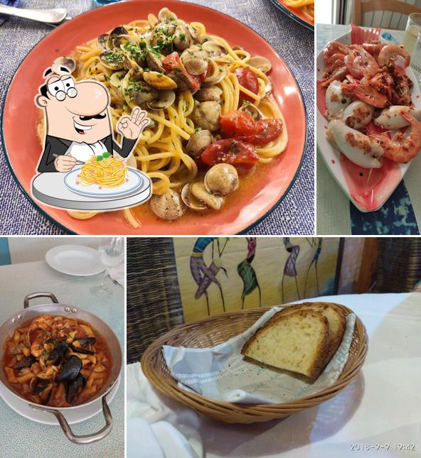 Spaghetti alla carbonara al Ristorante Il Bucaniere