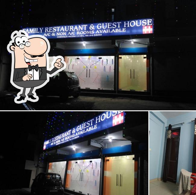 Check out how family restaurant & guest house looks outside
