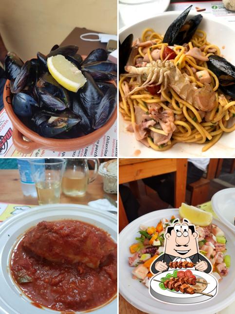 Cibo al Trattoria La Casareccia