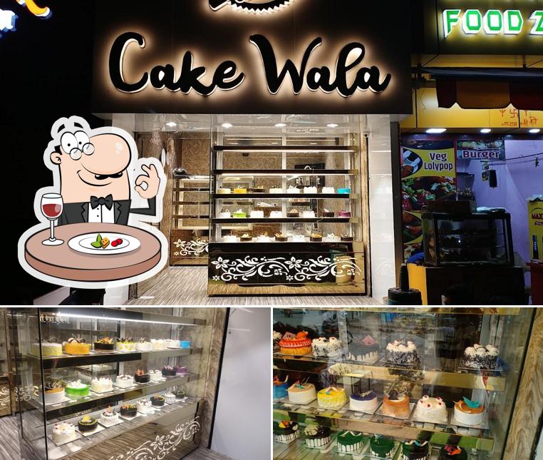Food at Cake Wala