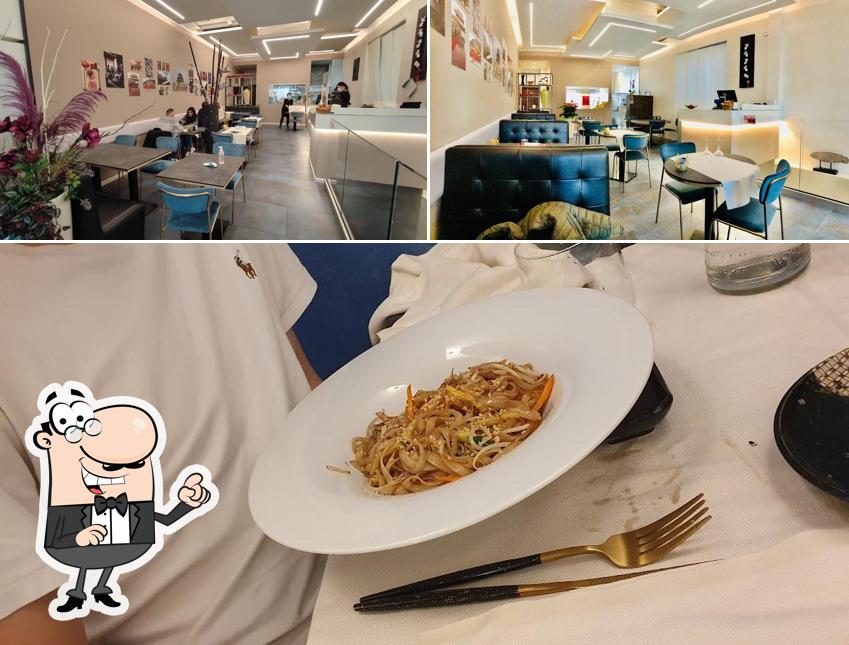 La foto della interni e cibo di Ristorante Dimsumye