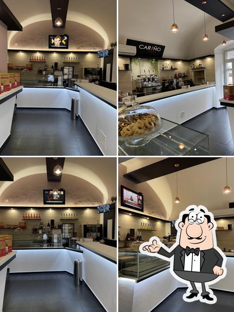 Gli interni di Caríno Cafė