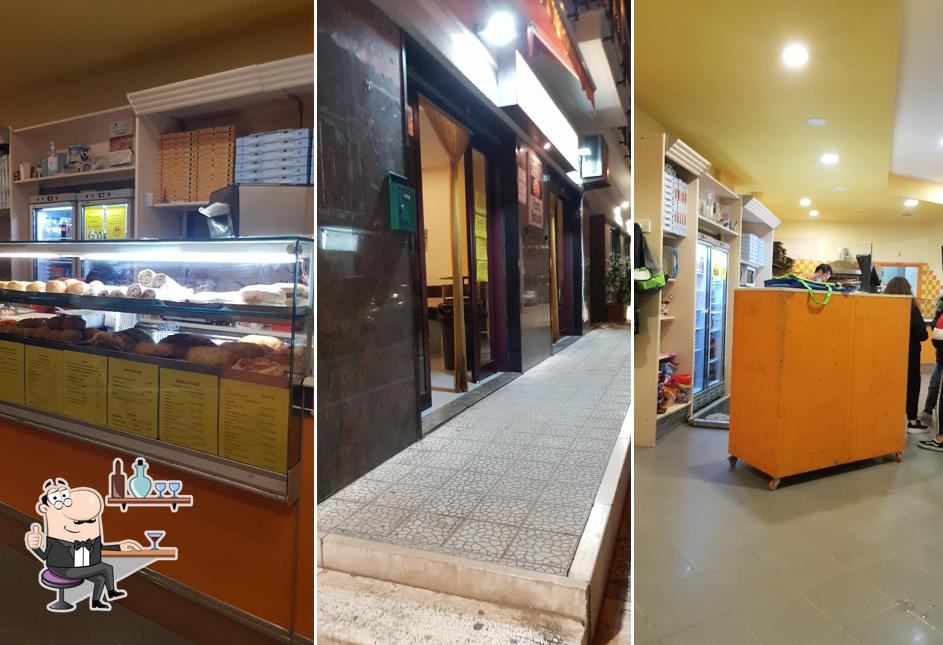 Gli interni di Mordi & Fuggi Pizzeria