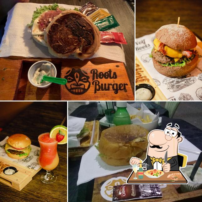 Sanduíche de carne de porco desfiada em Wolf Roots