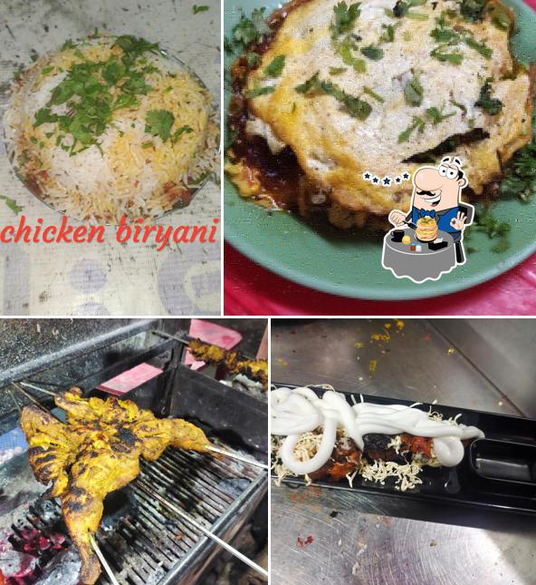 Food at Kismat restaurant
